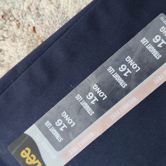 Women's Navy Blue Pants - Picture 7 of 11